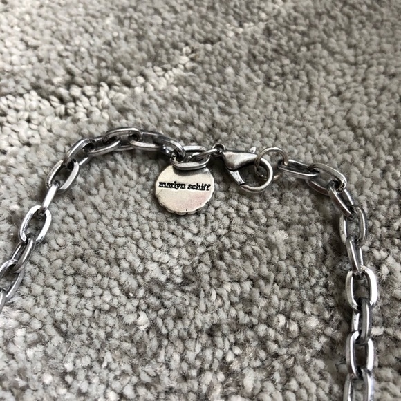 Marlyn Schiff Crystal Eye Pendant Necklace - Picture 7 of 9